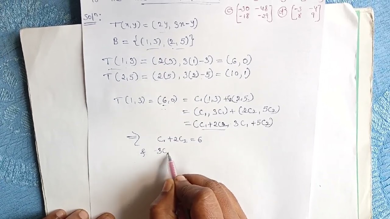 Kset 2025||Mathematical Science solutions||Linear Algebra