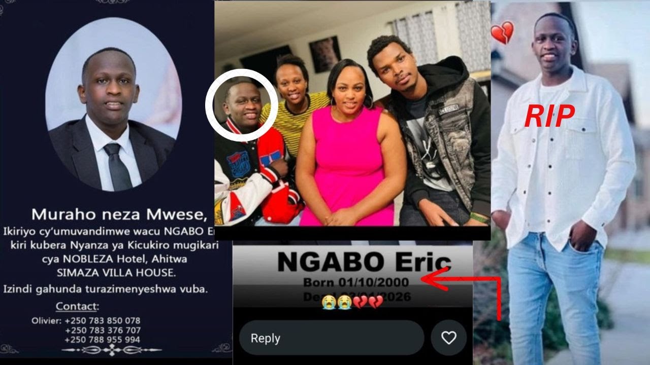 NGABO DAVID YAPFUYE AMAZE KUVUGISHA MAMA WE! UMUNSI YARI GUSUBIRA MURI AMERIKA NIWO BAMWICIYE HO.