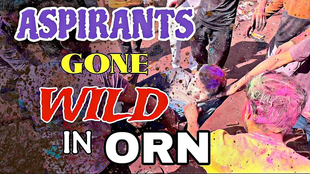 I BET YOU&rsquo;VE *NEVER SEEN* A STUDENT COMMUNITY CELEBRATE HOLI LIKE THIS 🔥#aspirants #oldrajendranagar