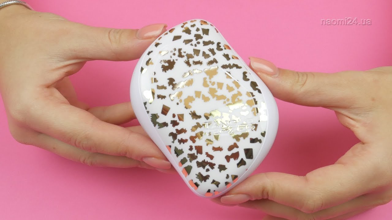 Расческа Tangle Teezer Compact Styler Gold Leaf