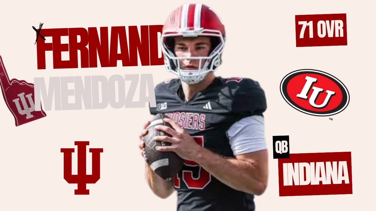 QB Fernando Mendoza Madden 26 Creation