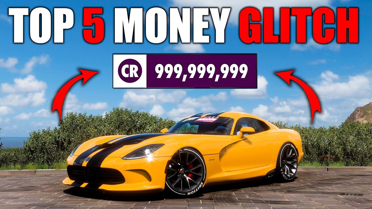 Forza Horizon 5 Money Glitch - NEW TOP 5 METHODS to GET MONEY FAST in Forza Horizon 5 (PS5/XBOX/PC)