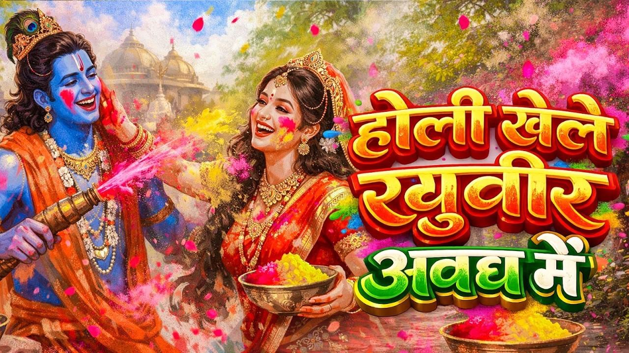 होली खेले रघुवीरा | Awadh Me Holi Khele Raghuveera | Holi Krishan Bhajan | Holi Song 2026