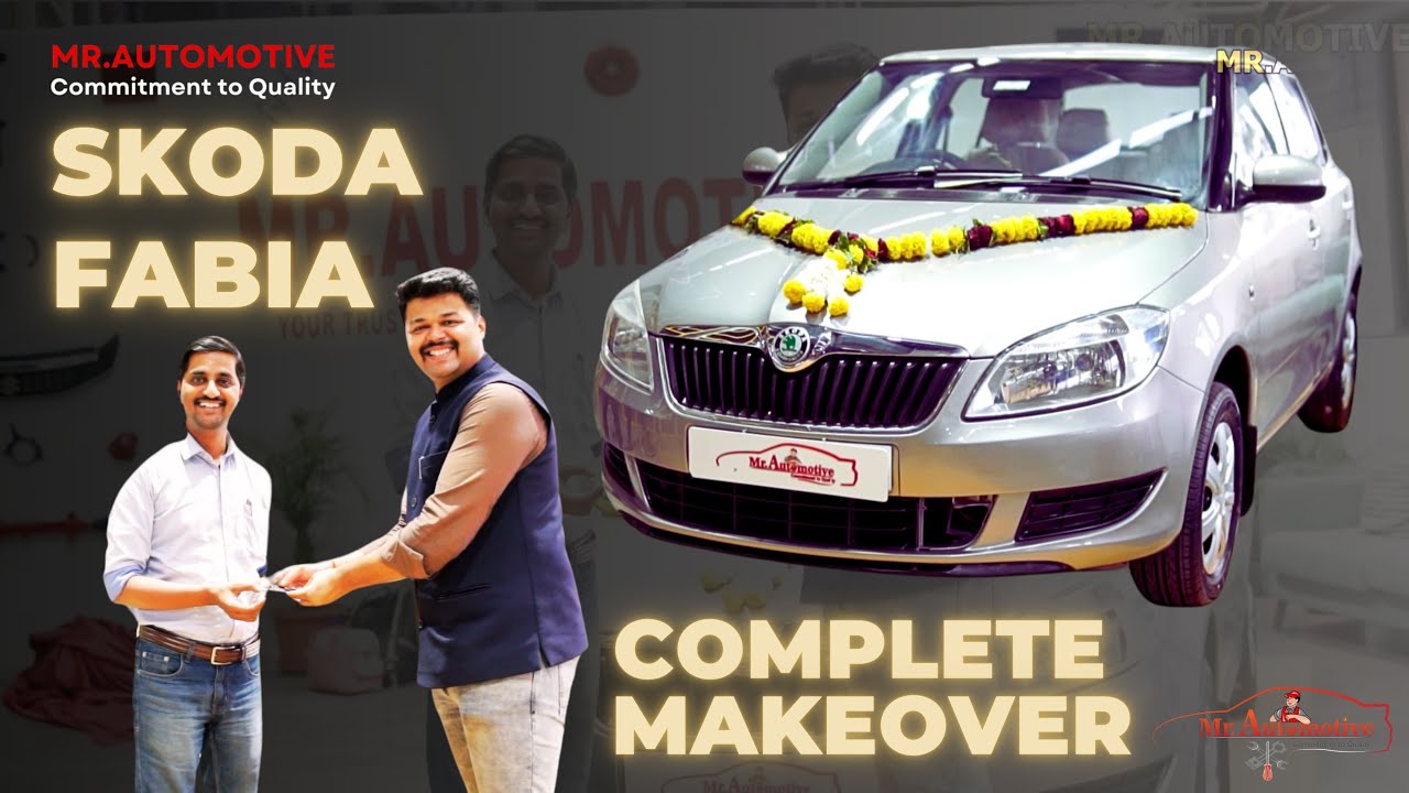 Skoda Fabia Extreme Makeover I Before and After I Mr. Automotive I Nashik