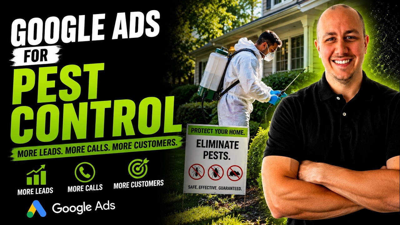 How To Run Google Ads for Pest Control (The Only Guide You Need for 2026)
