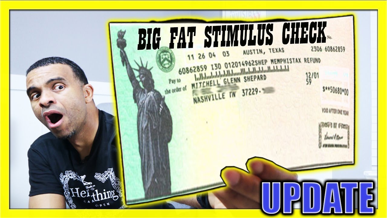 Big Fat Stimulus Check from IRS (update #2)