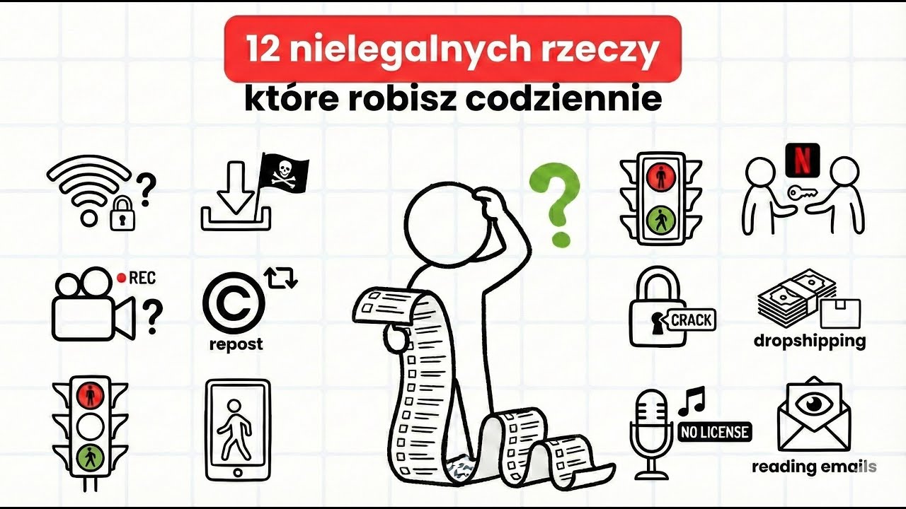 12 nielegalncyh rzeczy, które robisz codziennie