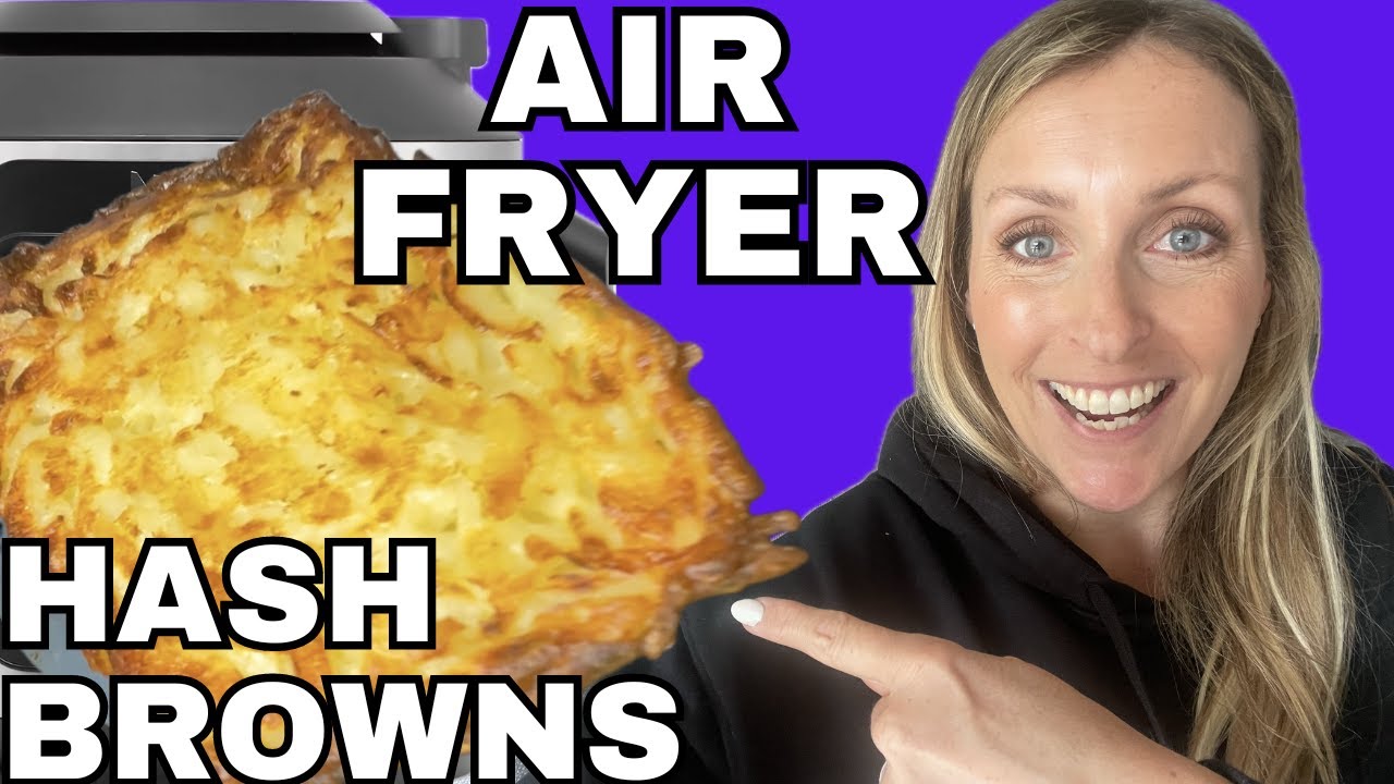 Homemade HASH BROWNS *AIR FRYER* NINJA FOODI Recipe | Easy & Crispy - better than McDonalds?