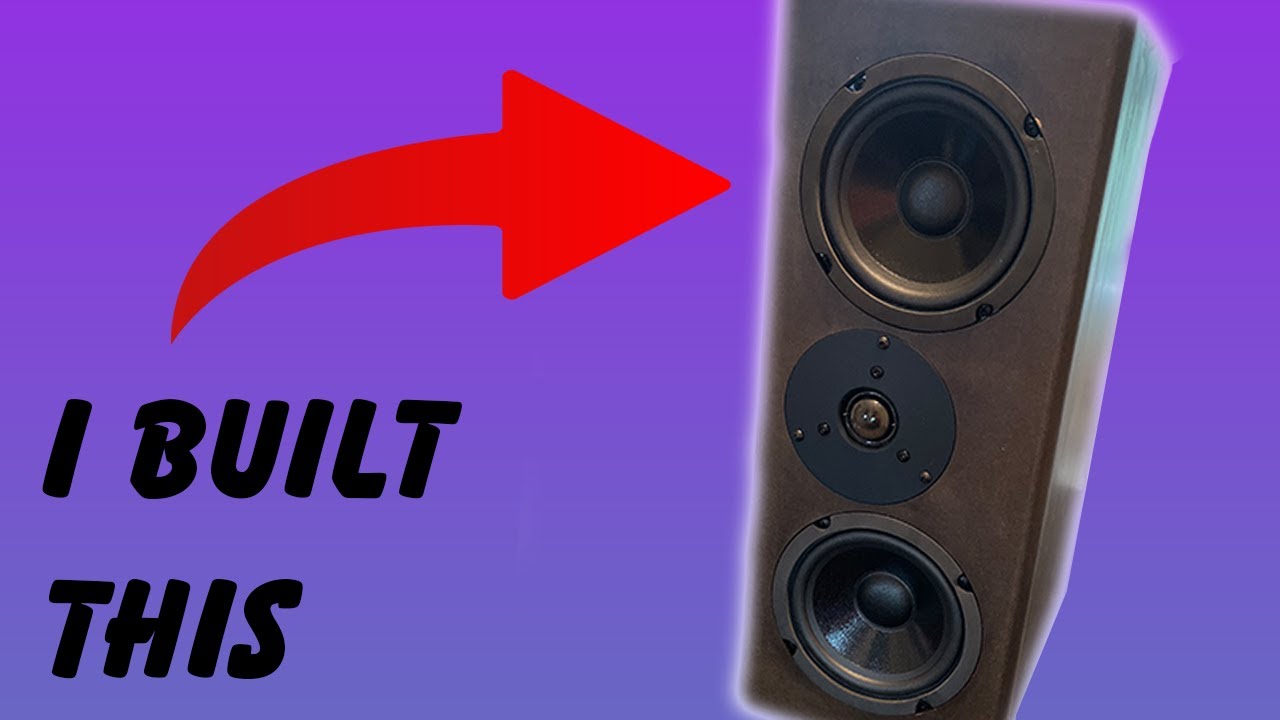 I Built These Speakers