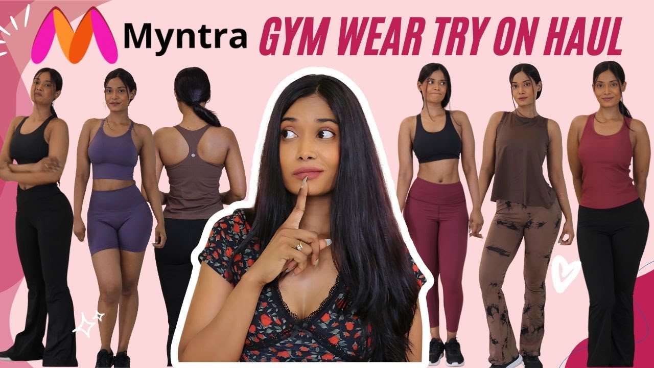 Ассортимент спортивной одежды Myntra | Cultsport, Blissclub, Cava Co-ords, леггинсы и майки @myntra