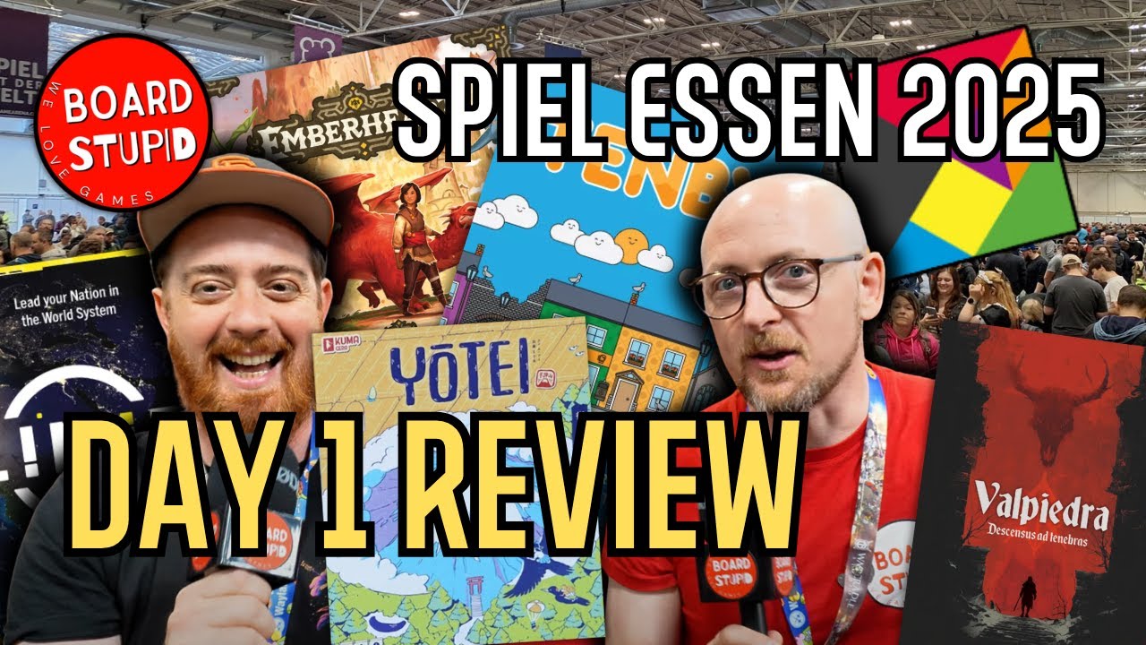 SPIEL 2025. День 1. Безумие: новые игры, большие сюрпризы!