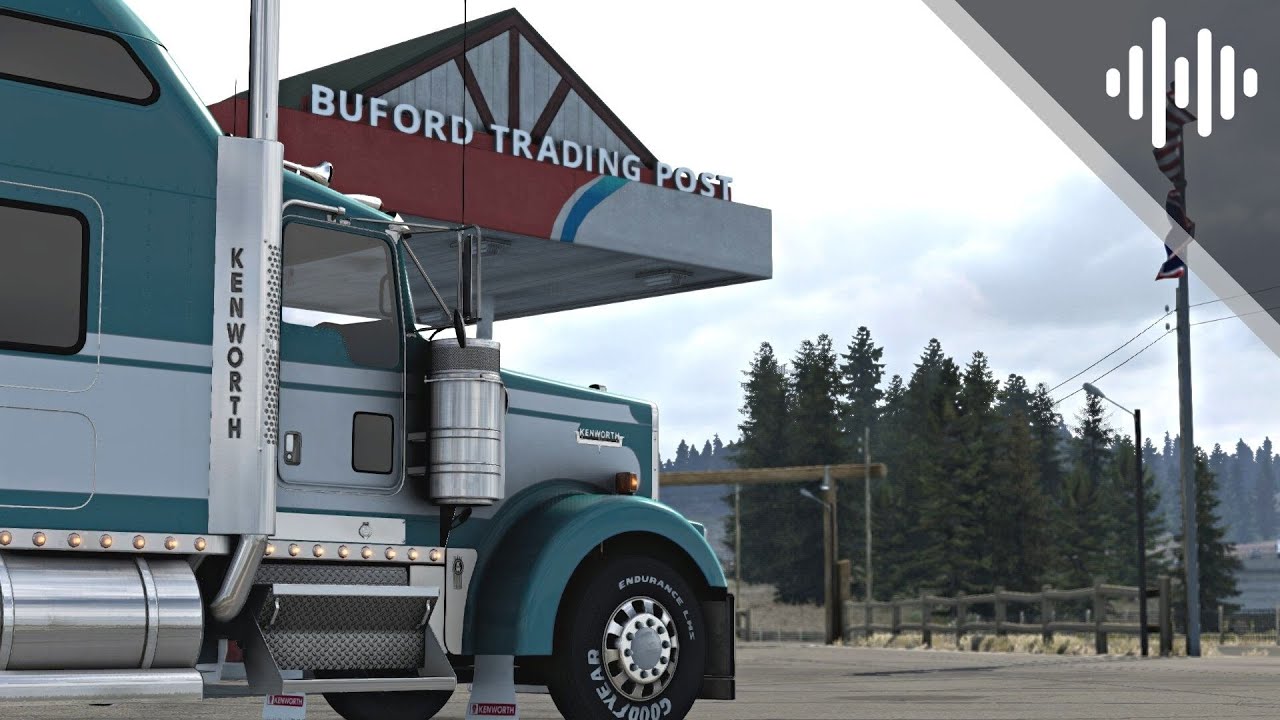 I FOUND A HIDDEN TOWN IN THE WYOMING DLC!!! *Achievement* | American Truck Simulator (ATS) Showcase