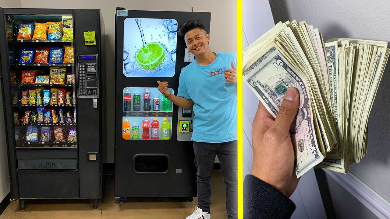 This Is HOW MUCH My 6 Vending Machines Make In 2 Weeks!!
