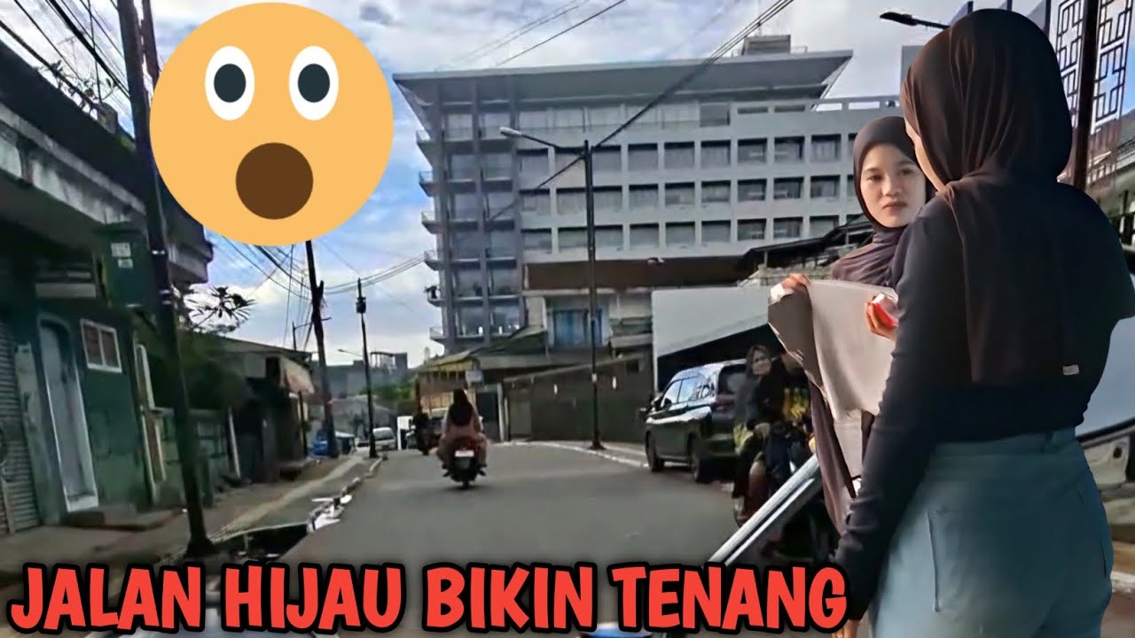 Riding Santai Pagi Hari 🌿 Jalan Hijau Rindang Bikin Tenang 😍