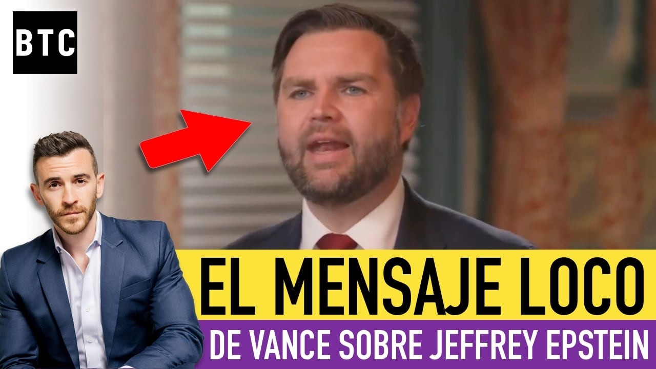 EL MENSAJE LOCO de J.D. Vance sobre Jeffrey Epstein 😳😳