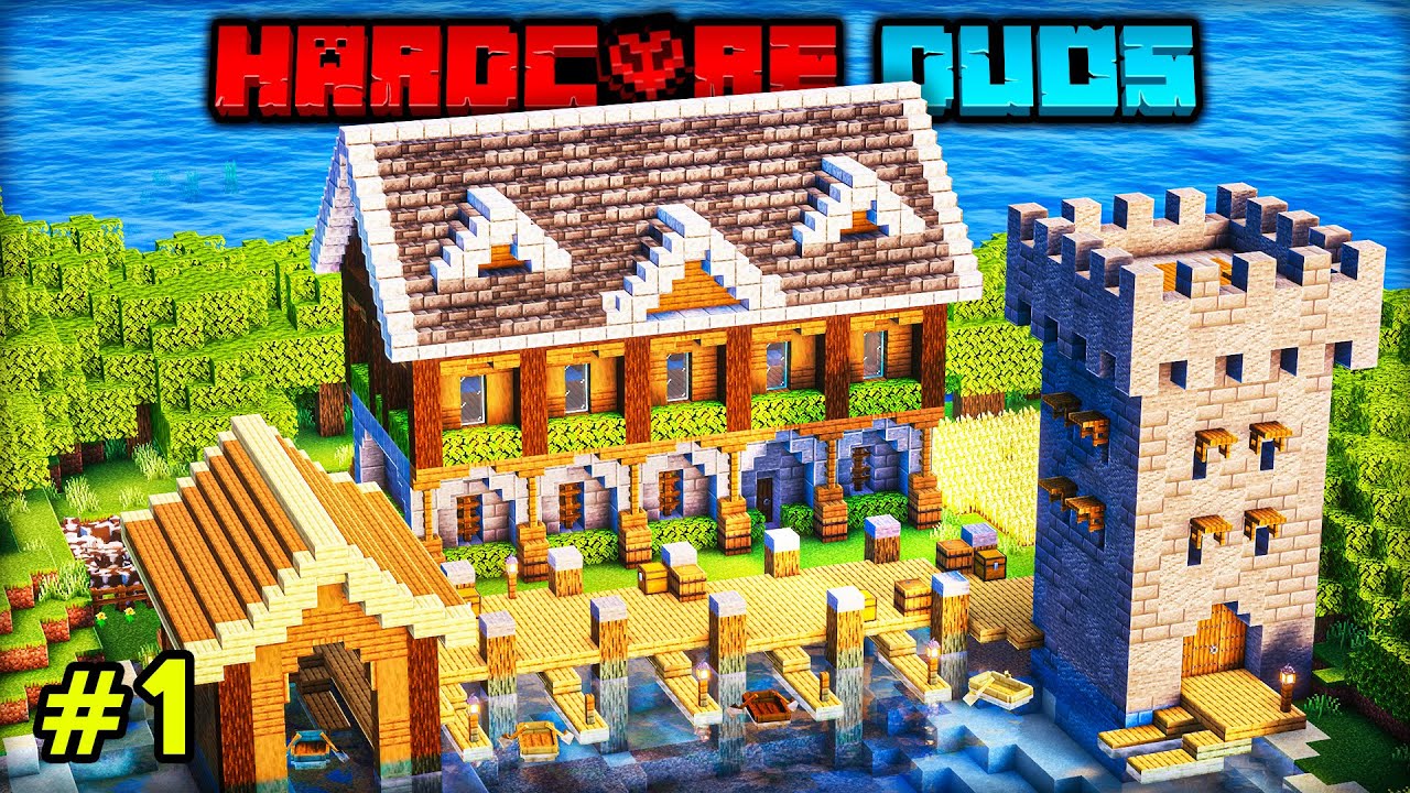 We had the PERFECT START in DUOS Hardcore Minecraft (#1)