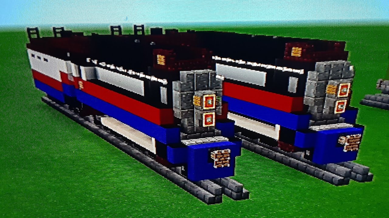Minecraft American Freedom Train GS-4 4449 Tutorial Part 1