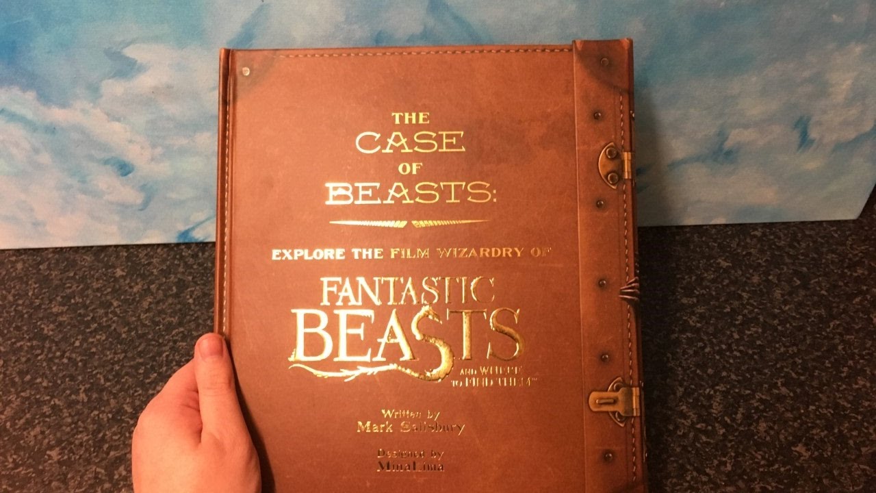 Fantastic Beasts - Case of Beasts Book! (Must Buy!)