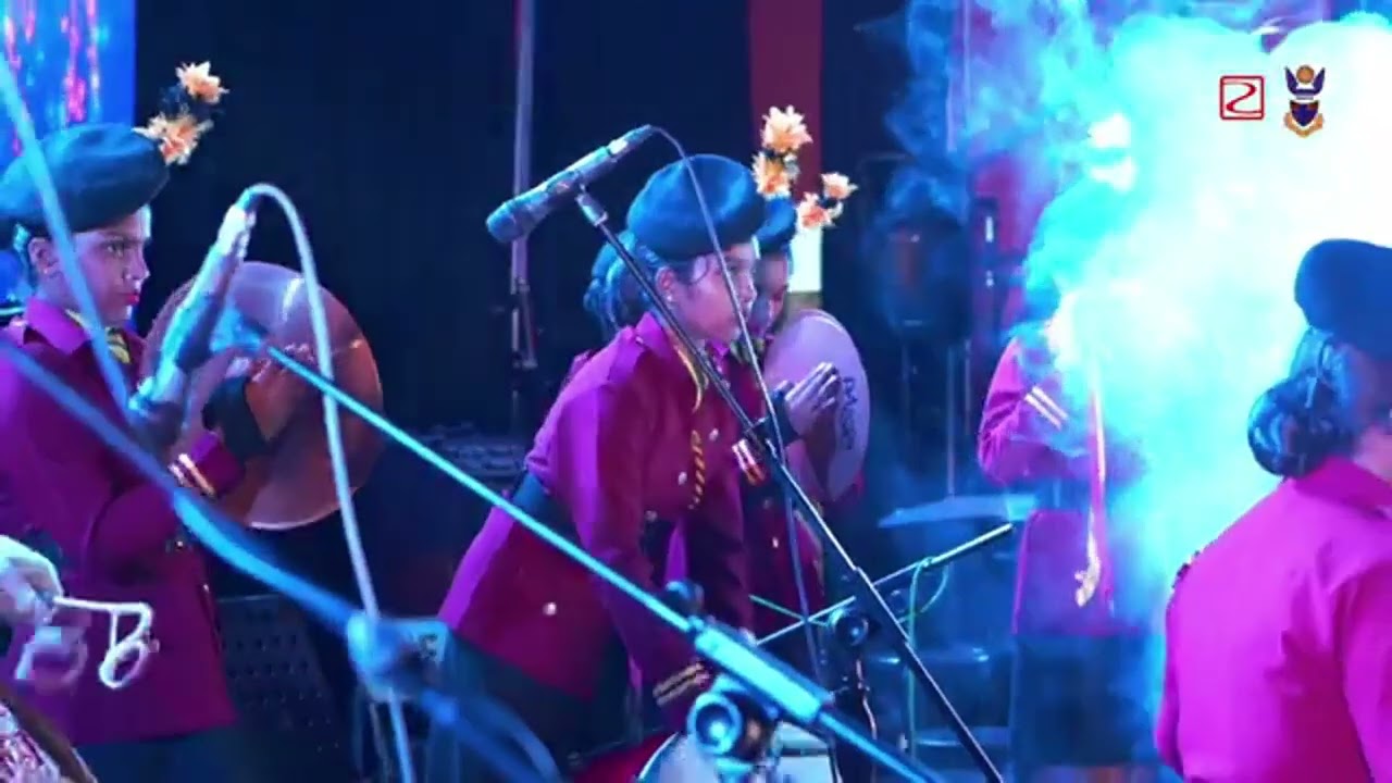 Pushpadana girls' College Eastern Cadet Band in Pulse of Randles Band Show 2024
