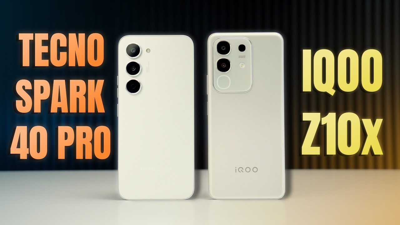 So Sánh iQoo Z10x Và Tecno Spark 40 Pro - 3500K Điện Thoại Xách Tay Có Thực Sự Ngon?