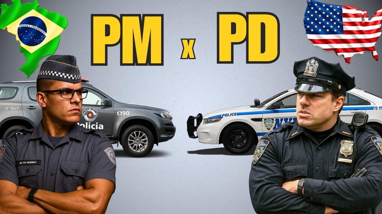 Por que a polícia americana é diferente da brasileira?
