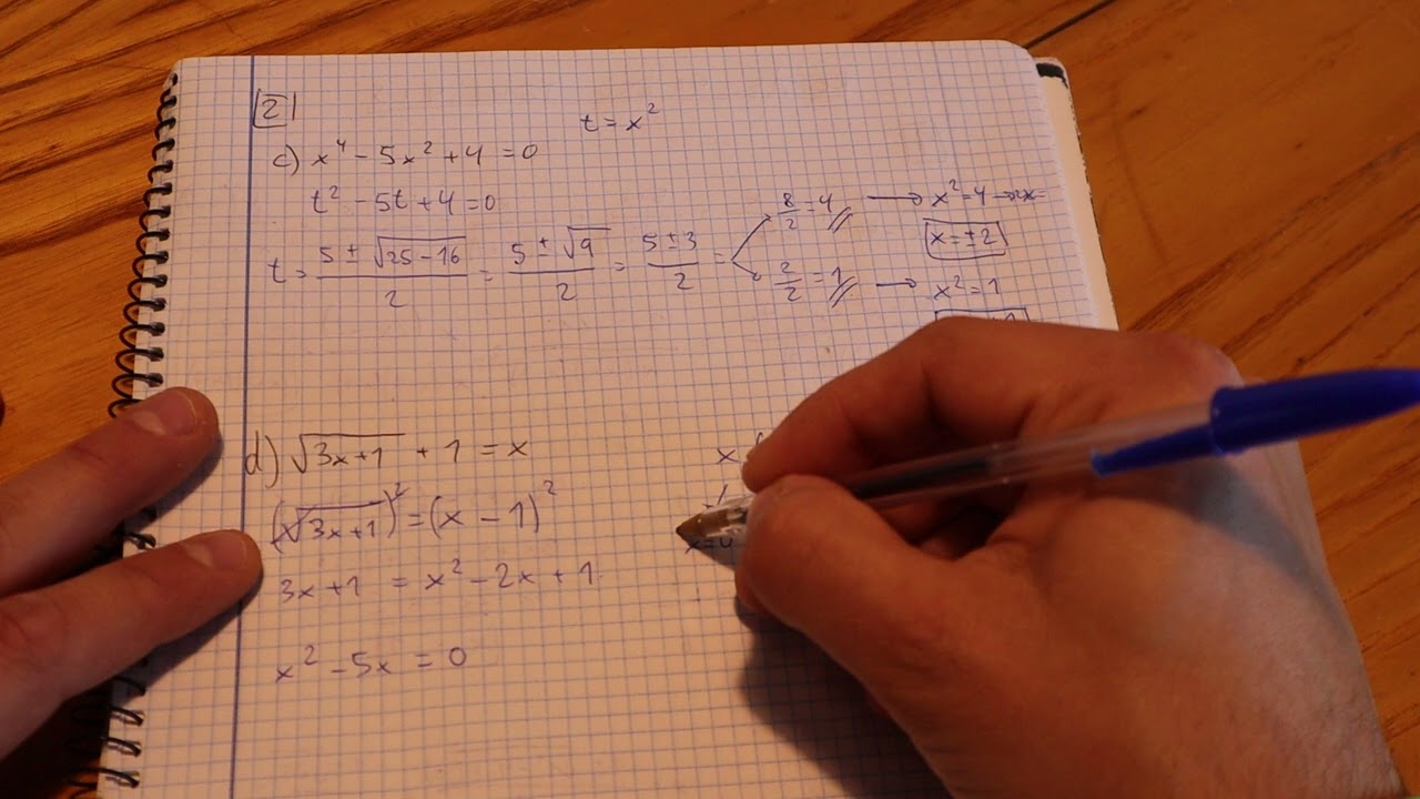 Repàs del 2n Trimestre de 4t d'ESO - Ex 2d