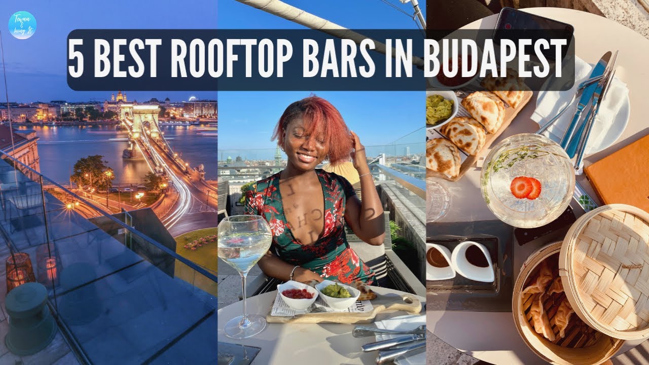 Drinks with a View: Budapest's Must-Visit Rooftop Bars #visithungary  #rooftopbars