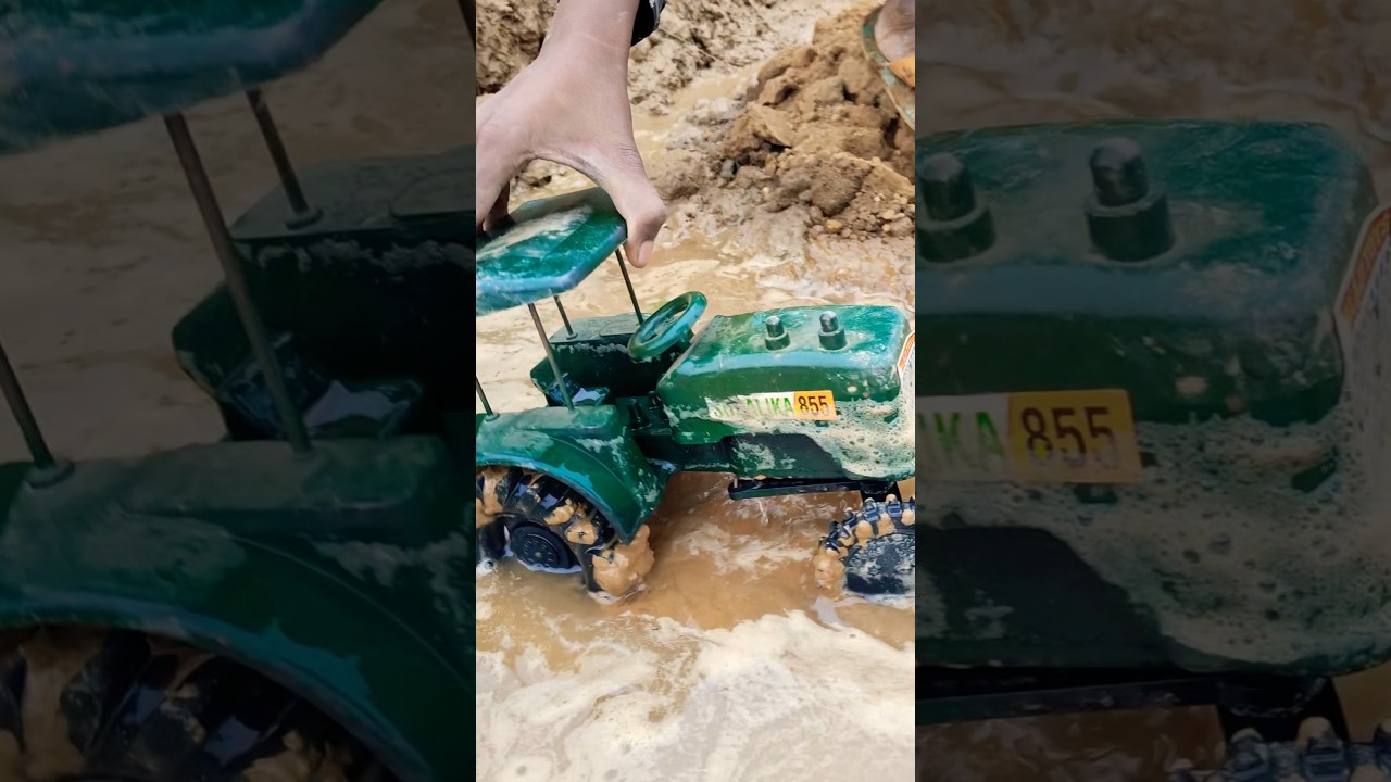 Sonalika 🚜💪 pani me stund, #shorts #viralvideo #tractorvideo #tractorlover #2026 #farming #rctractor