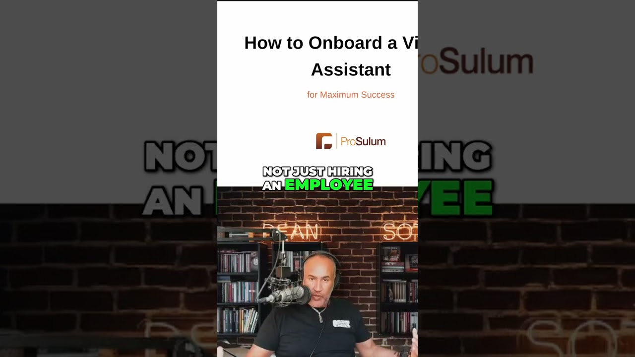 Onboarding Success: Hire & Thrive with Your Virtual Assistant! #shorts