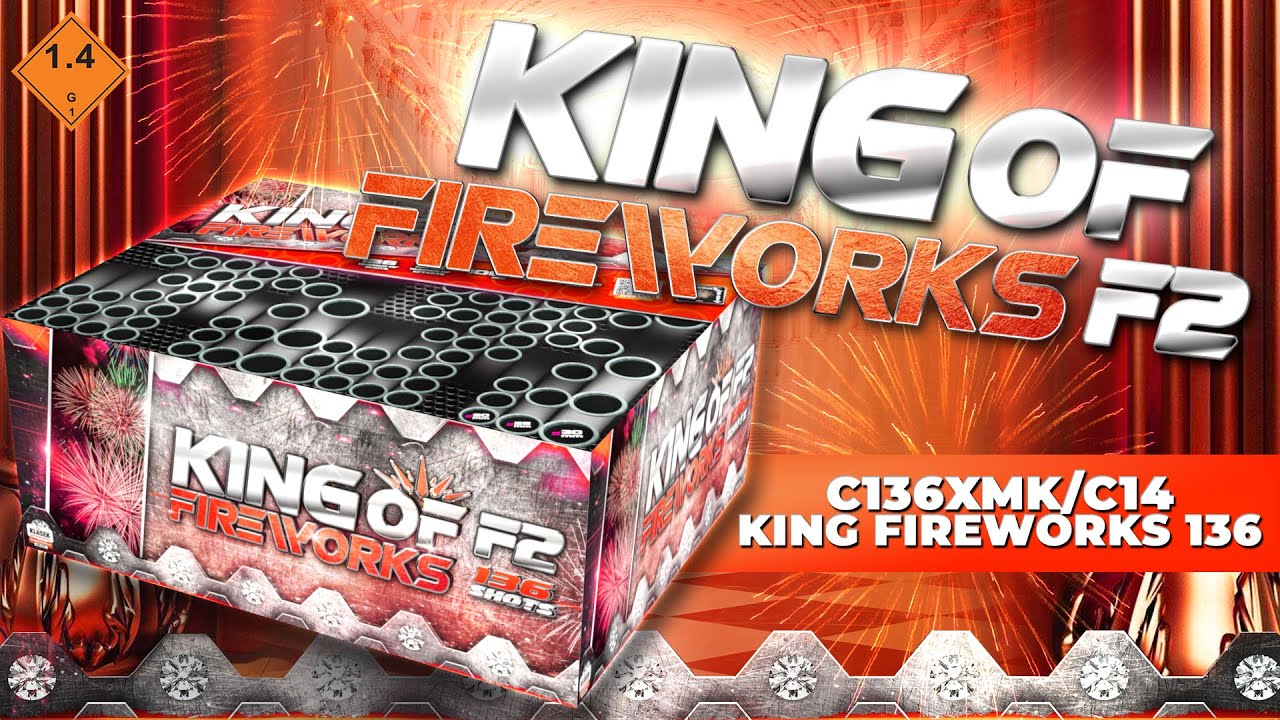 C136XMK/C14 King fireworks 136 | Klasek pyrotechnics