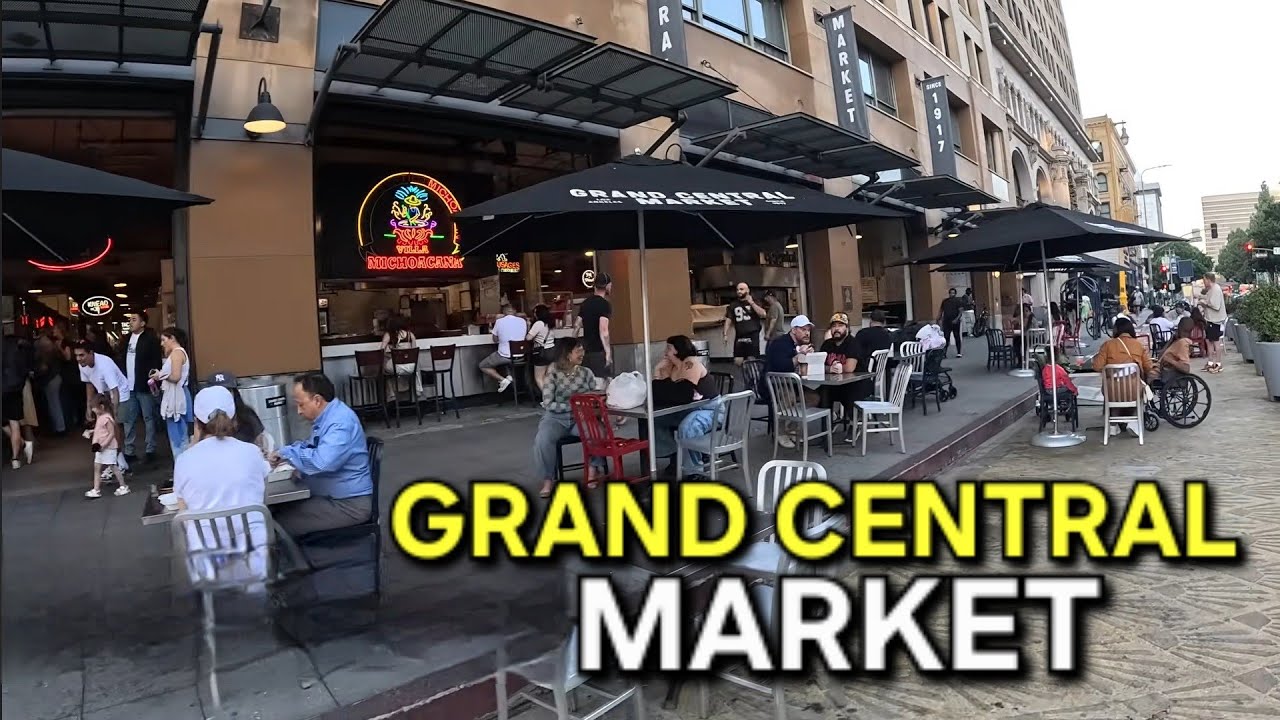 GRAND CENTRAL MARKET Los Angeles🌮🌯🍪🍷🍺🍻🍩🍗🥯🥘🍕COMIDA BAR 2026 