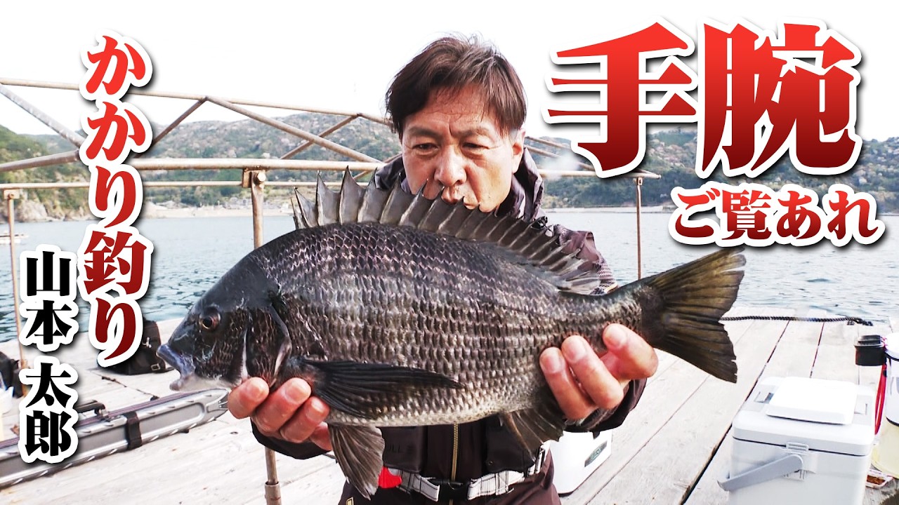 山本太郎が和歌山県小引でノッコミの大チヌを追う 2/2 『チヌ道一直線 113』＜フルver＞【釣りビジョン】