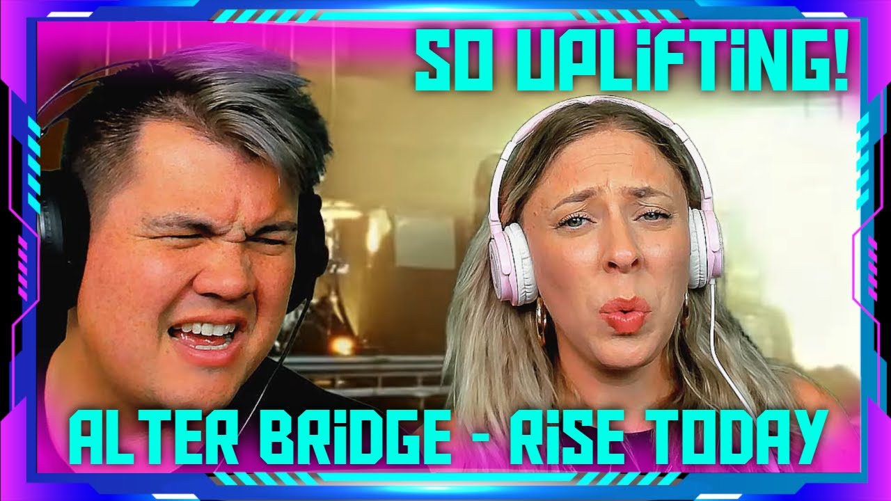 Millennials React to Alter Bridge - Rise Today (Closed Captioned) | THE WOLF HUNTERZ Jon and Dolly