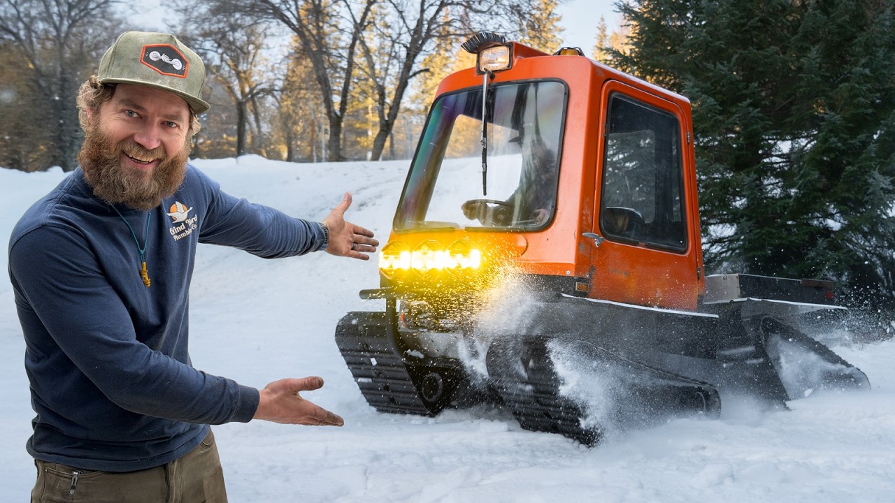 We gave a rare Snowcat 4X the Power -FULL SEND!
