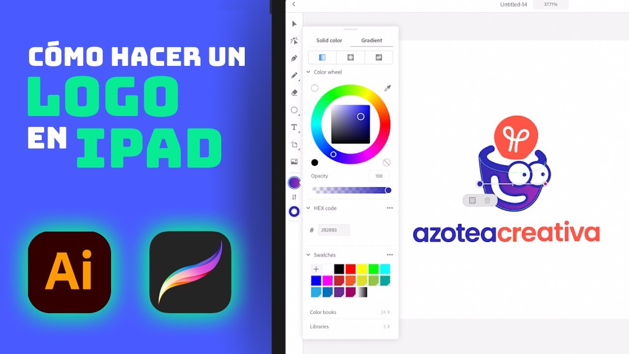Cómo hacer un logo en iPad