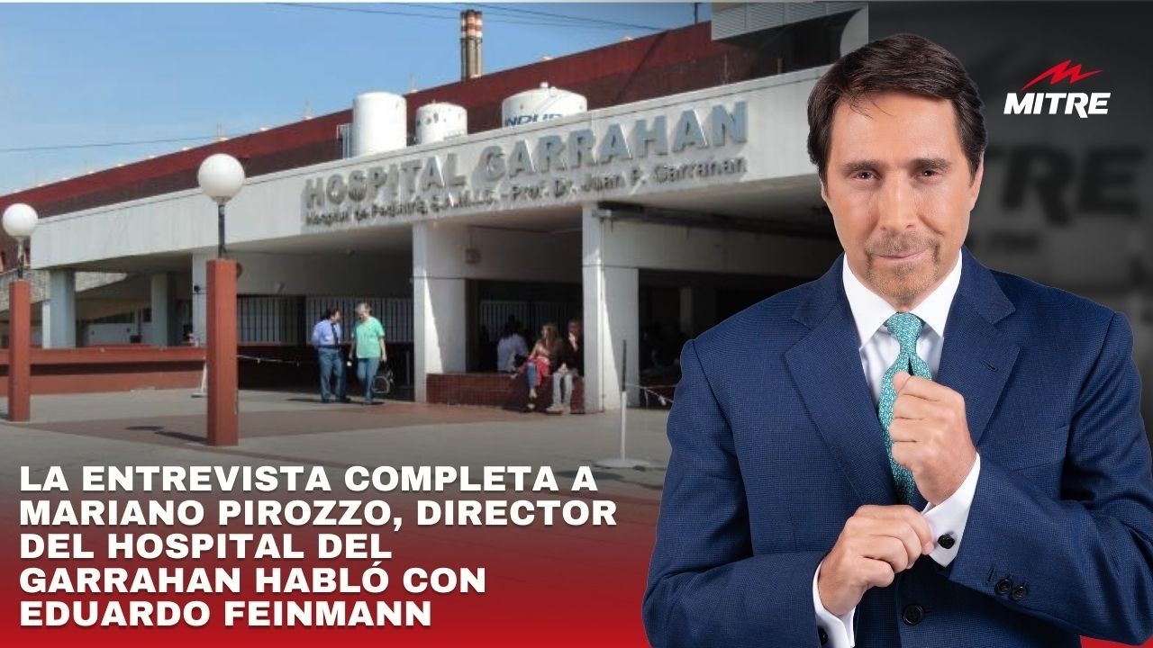 La entrevista completa a Mariano Pirozzo, director del Garrahan en Alguien tiene que decirlo