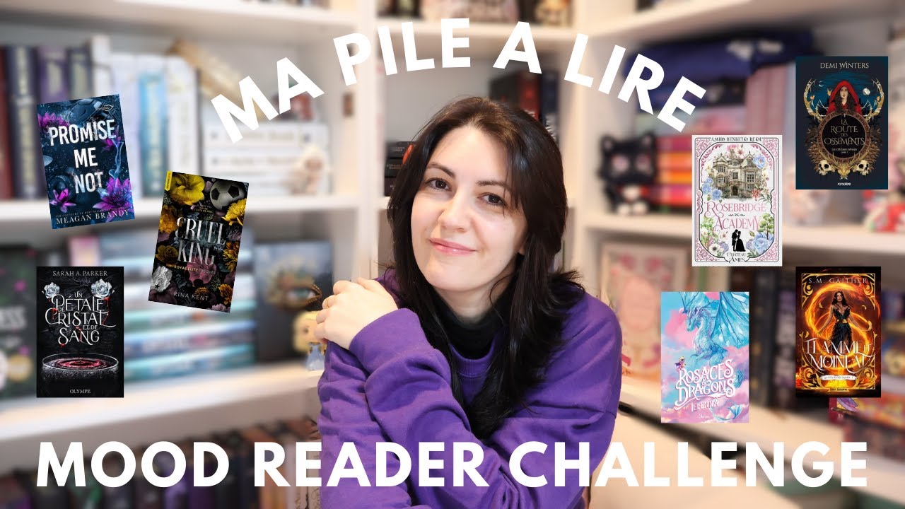 Je vous présente ma Pile à Lire pour mon Challenge de lecture ! ✨📚