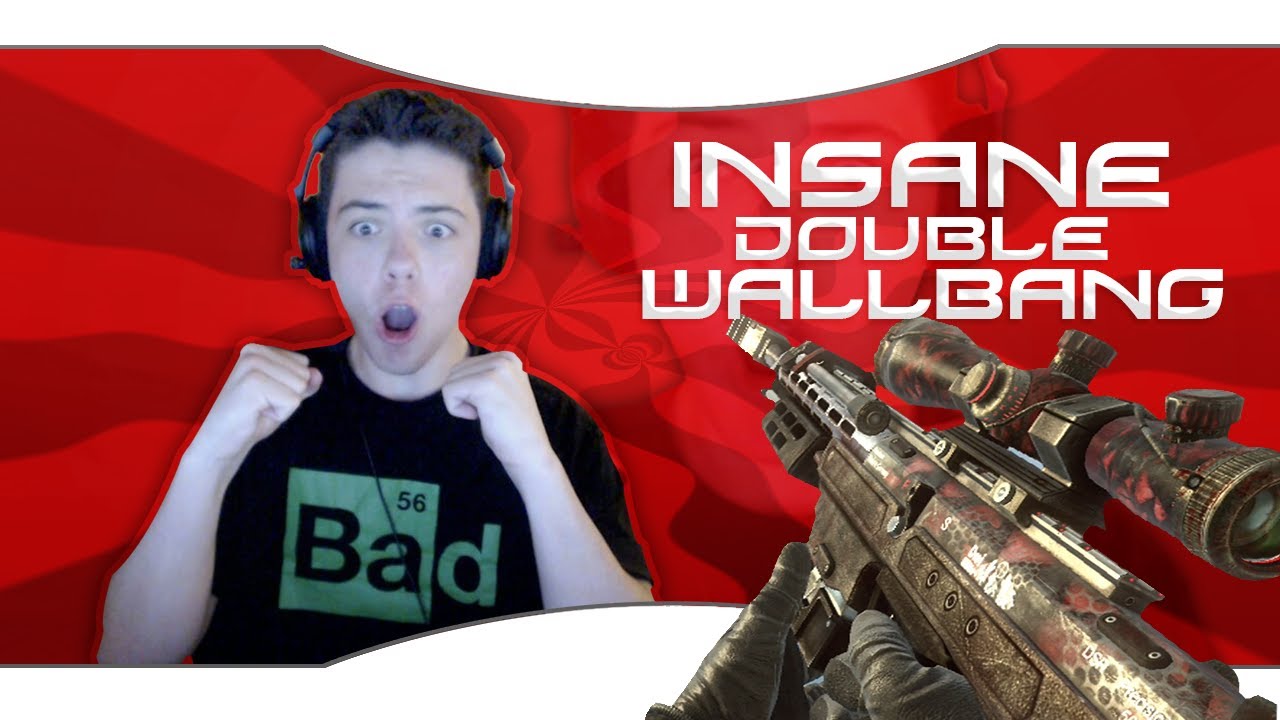 INSANE DOUBLE WALLBANG!! (BO2)