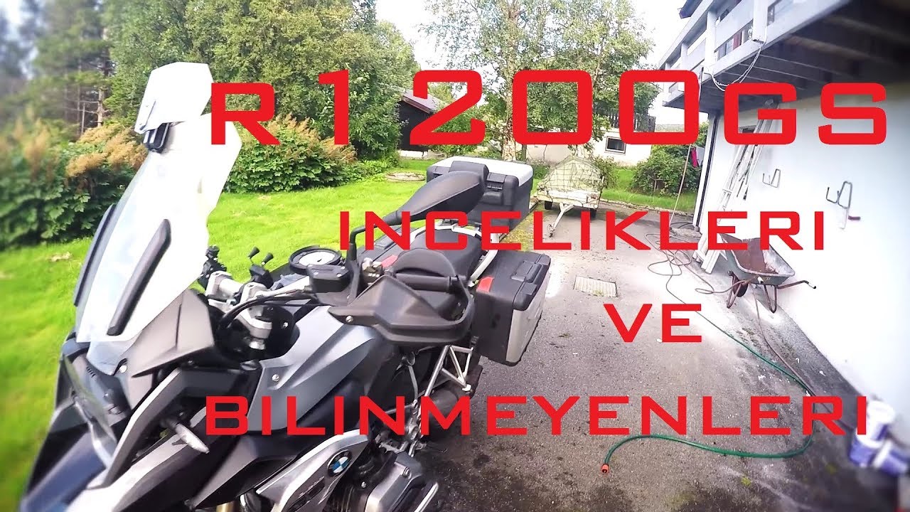Motorhane - BMW R1200GS Incelikleri - Bilinmeyenleri