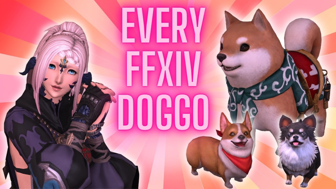 Every Dog Mount and Minion in FFXIV and How to Get Them