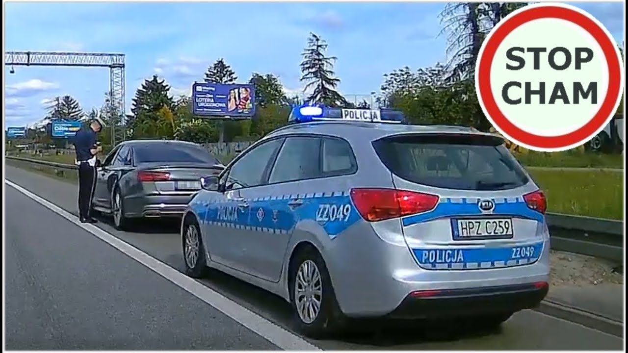 Instant karma czyli wykroczenie i szybkie spotkanie z Policją - [Wakacyjnie od Stop Cham]