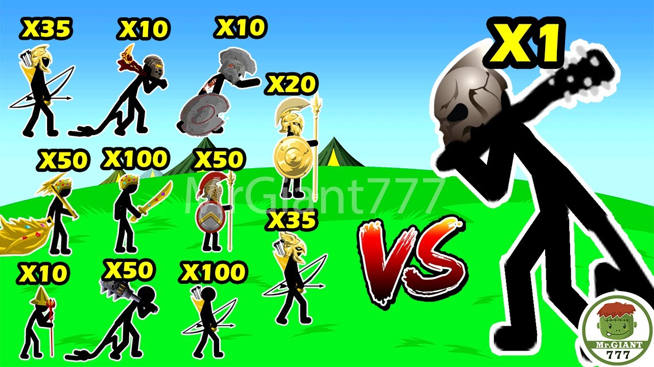 WHICH ARMY CAN BEAT ONE FINAL BOSS GOLDEN SPEARTON, GRIFFON,... | Stick War Legacy Mod | MrGiant777