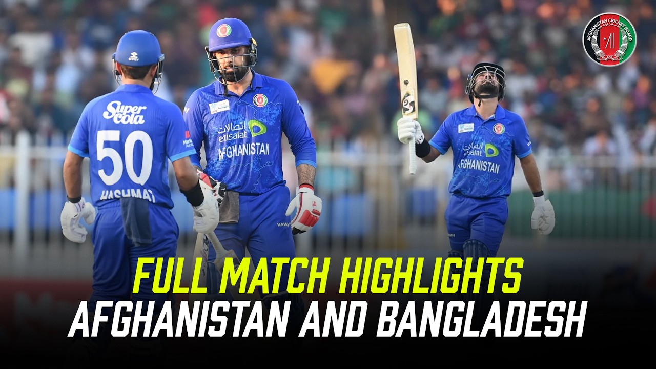 Full Match Highlights | Afghanistan vs Bangladesh | 341U