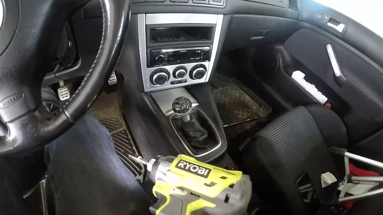 MK4 VW cup holder center console removal jetta / gti / golf