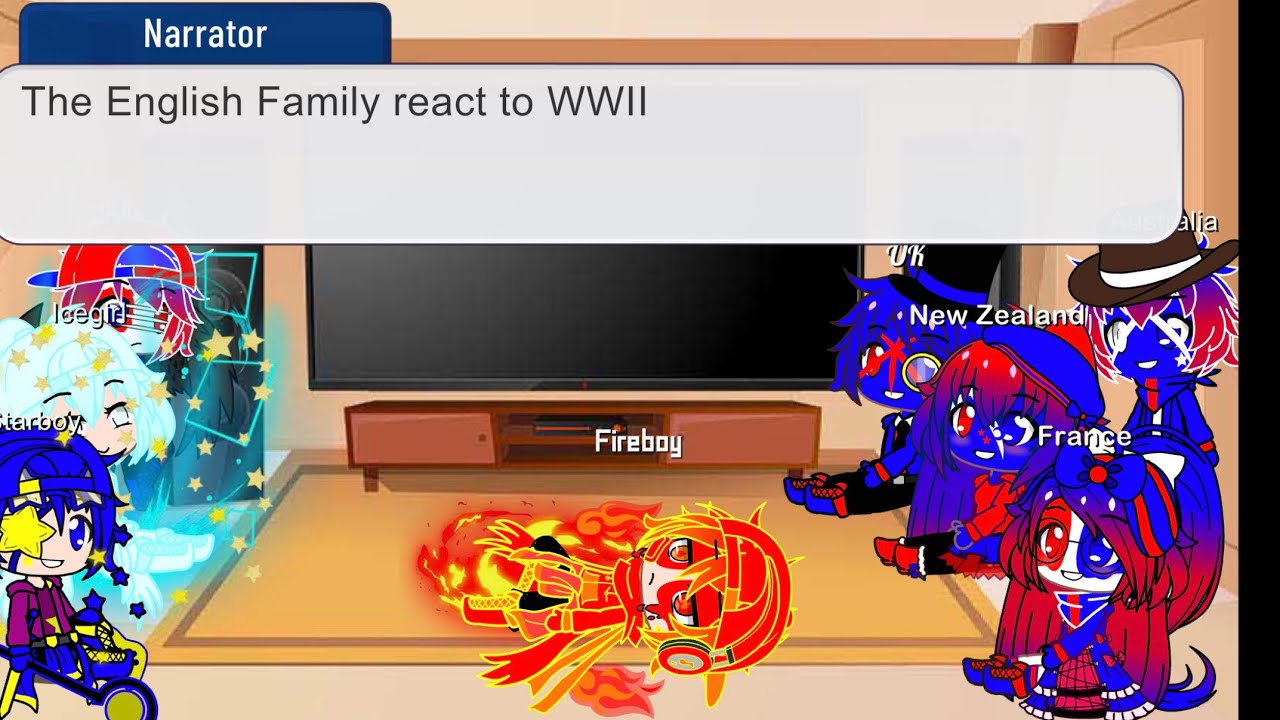 The English  Family react to WWII￼