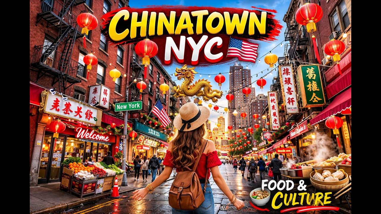 This Street in Chinatown NYC Feels Like Another Country 🇨🇳🇺🇸