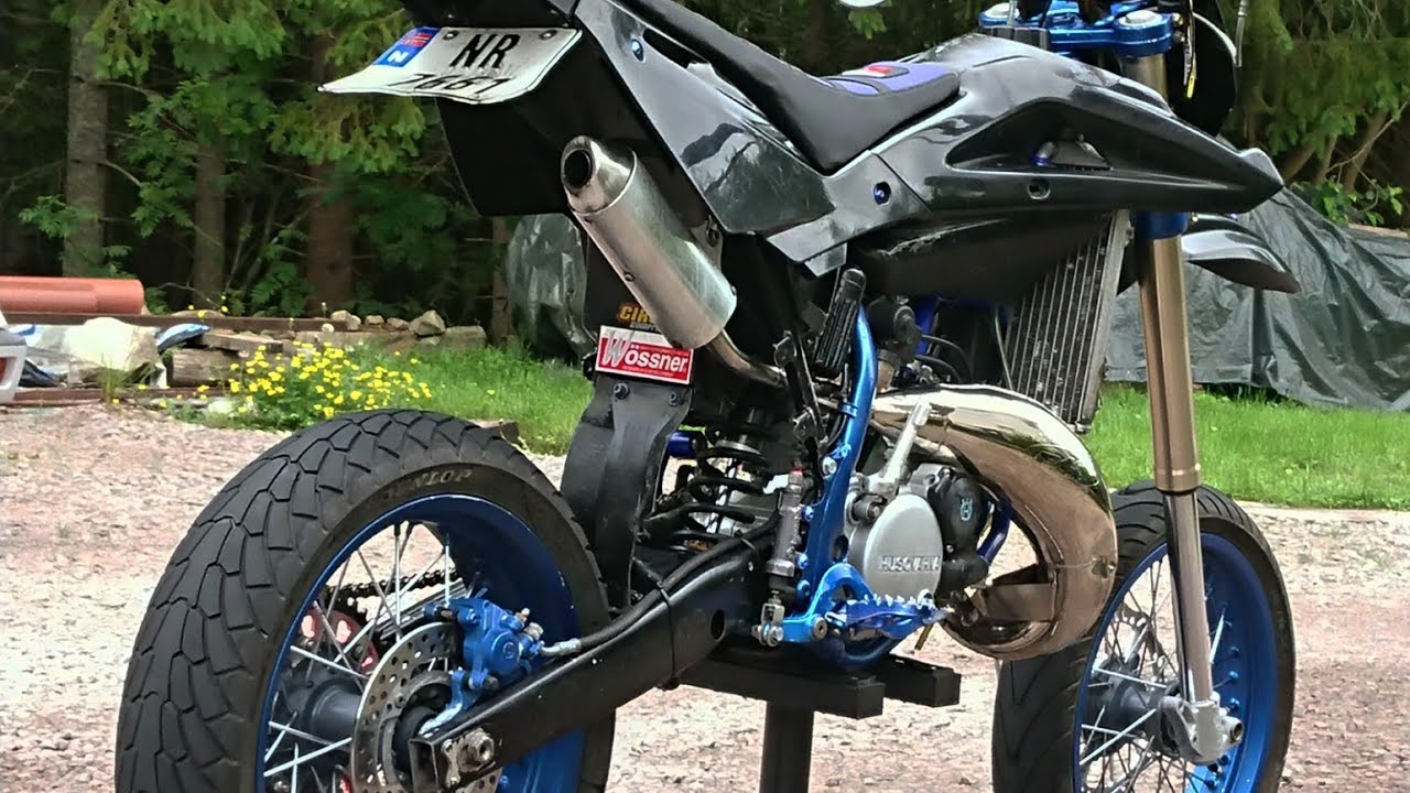 Husqvarna sm 125 full fmf sound