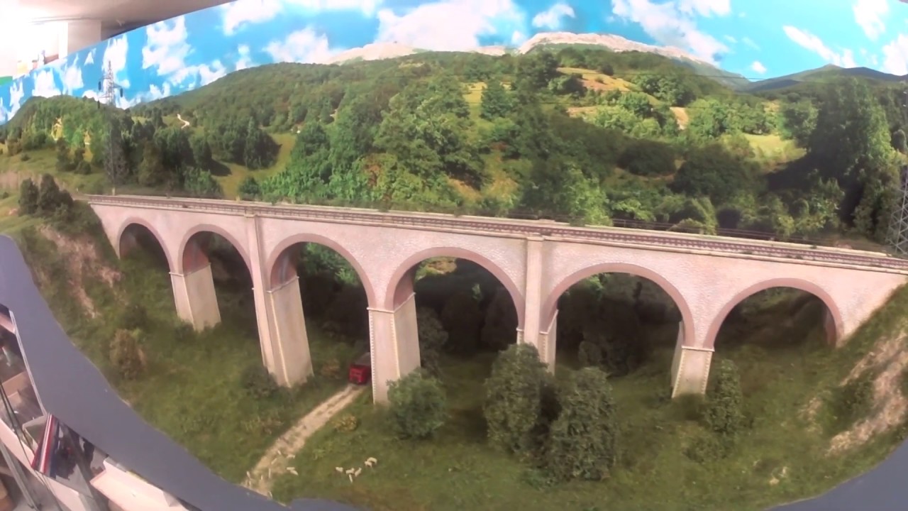 Enrico57 - Stato lavori plastico Ferrovie Abruzzesi 14 aprile 2019