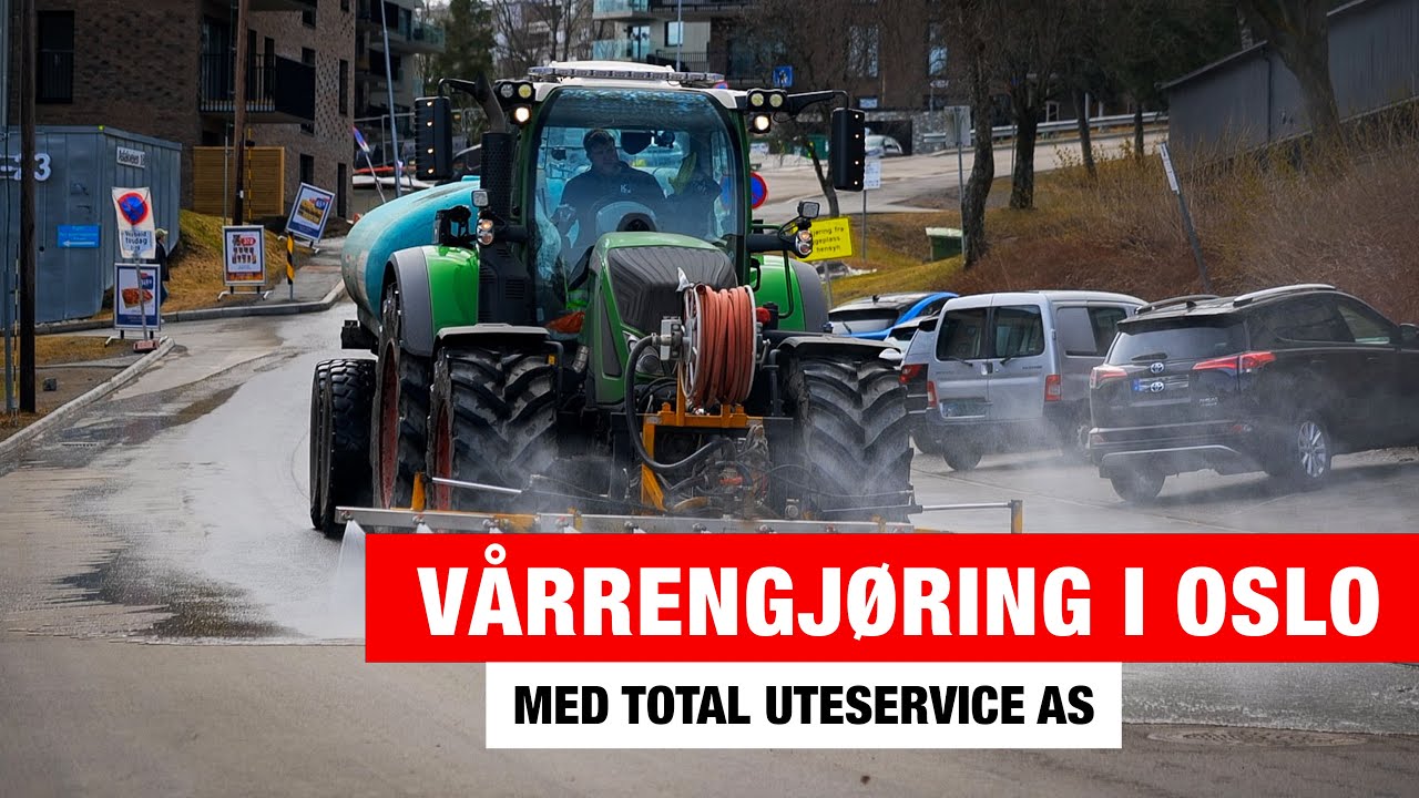 Vårrengjøring i Oslo med Fendt