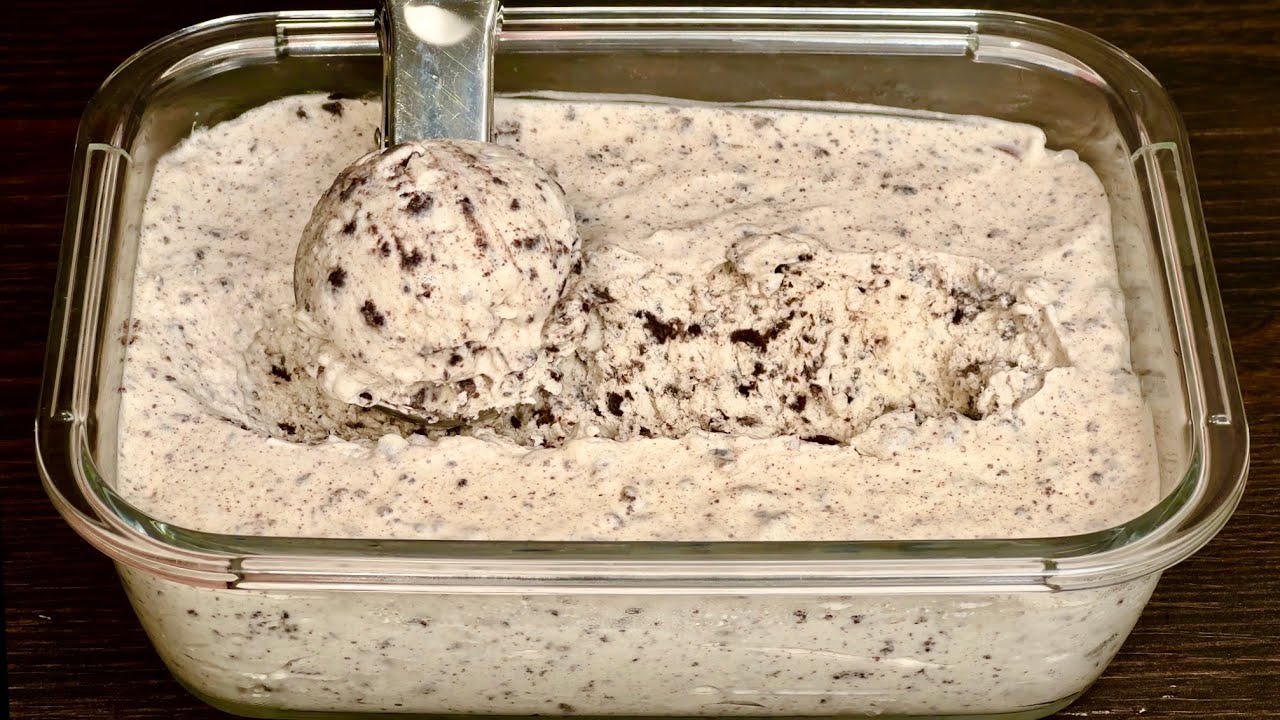 Tolles Kaffeeeis mit Oreo-Keksen! Verschwindet in 5 Minuten!